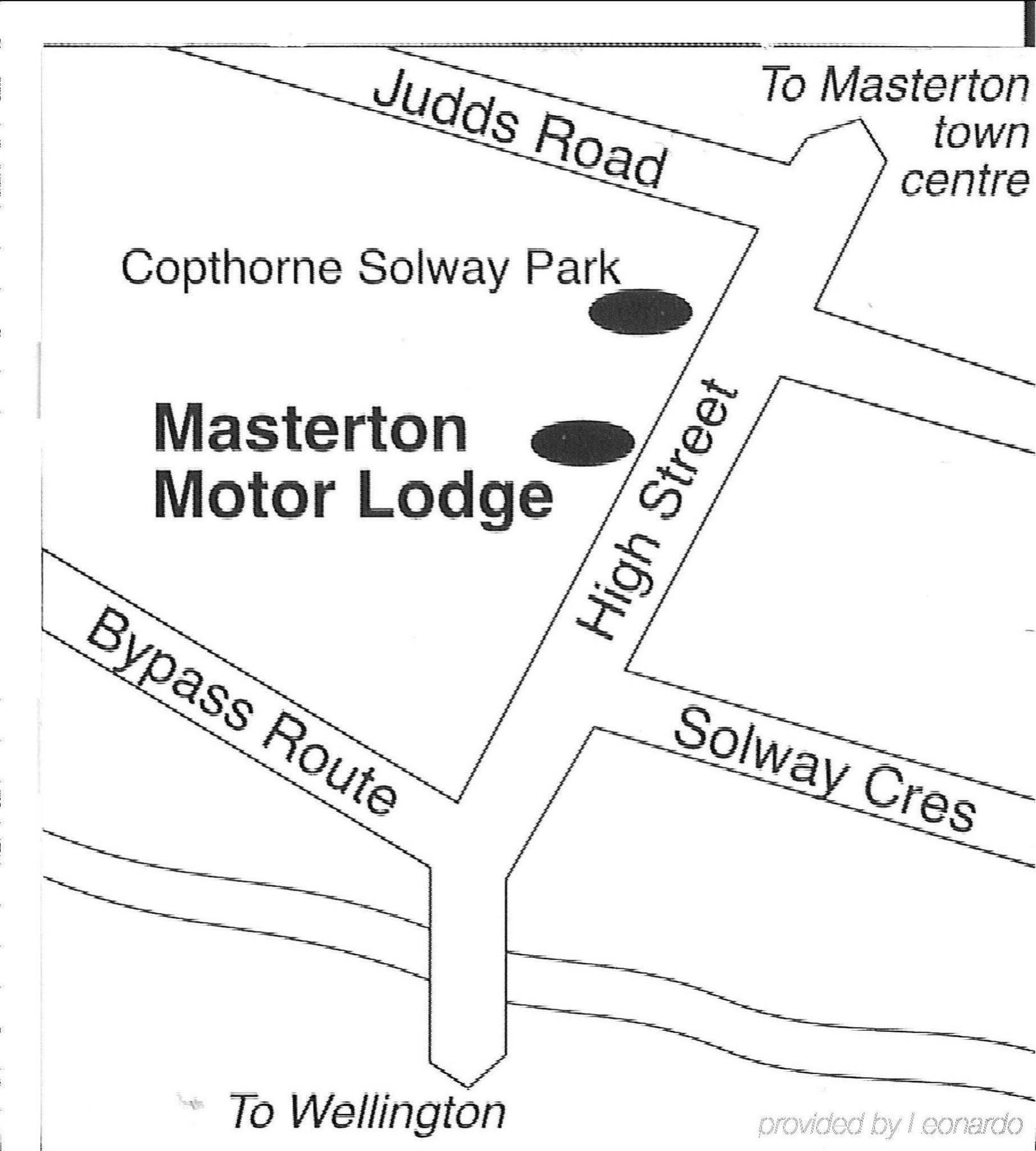 Masterton Motor Lodge Kültér fotó